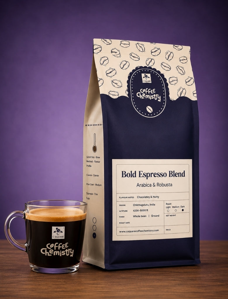 Bold Espresso Blend - Arabica & Robusta Signature Coffee