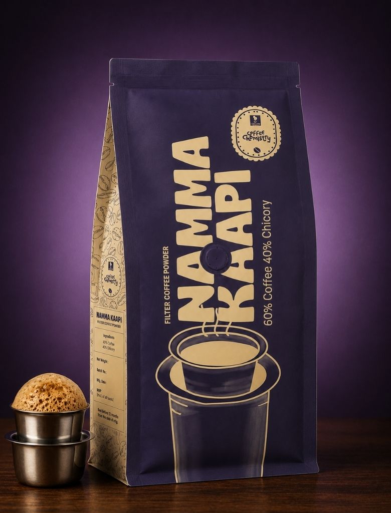 Namma Kaapi Filter Coffee Powder - 60% Coffee 40% Chicory