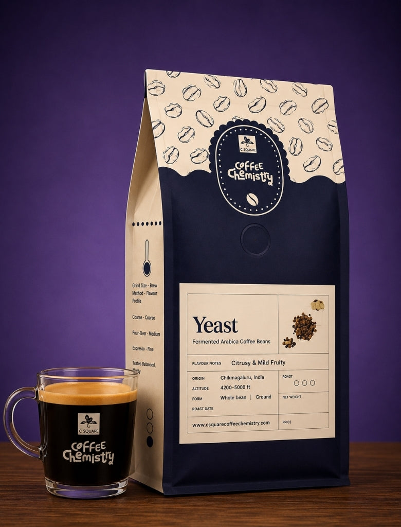Yeast Fermented Arabica Beans - Fermented Coffee
